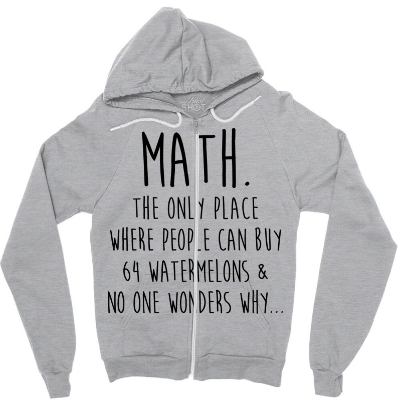 Math. Zipper Hoodie by peickkerberk | Artistshot