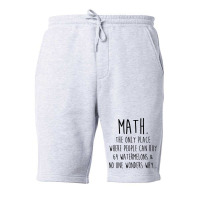 Math. Fleece Short | Artistshot