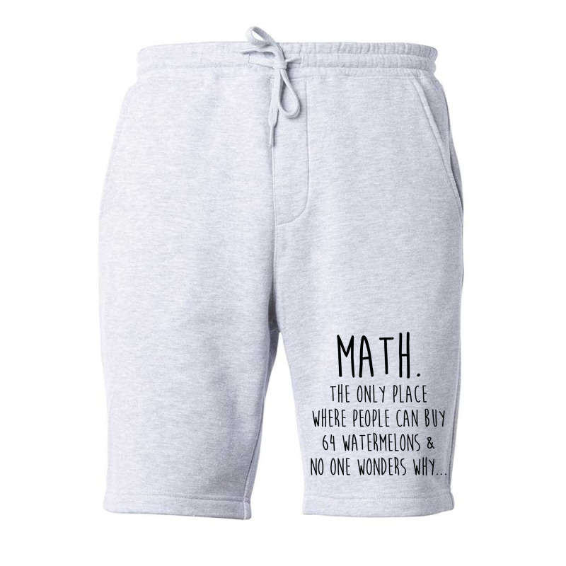 Math. Fleece Short by peickkerberk | Artistshot