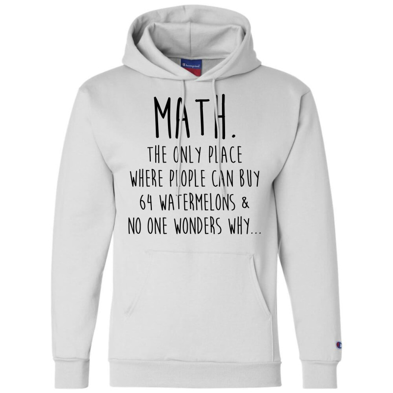 Math. Champion Hoodie by peickkerberk | Artistshot