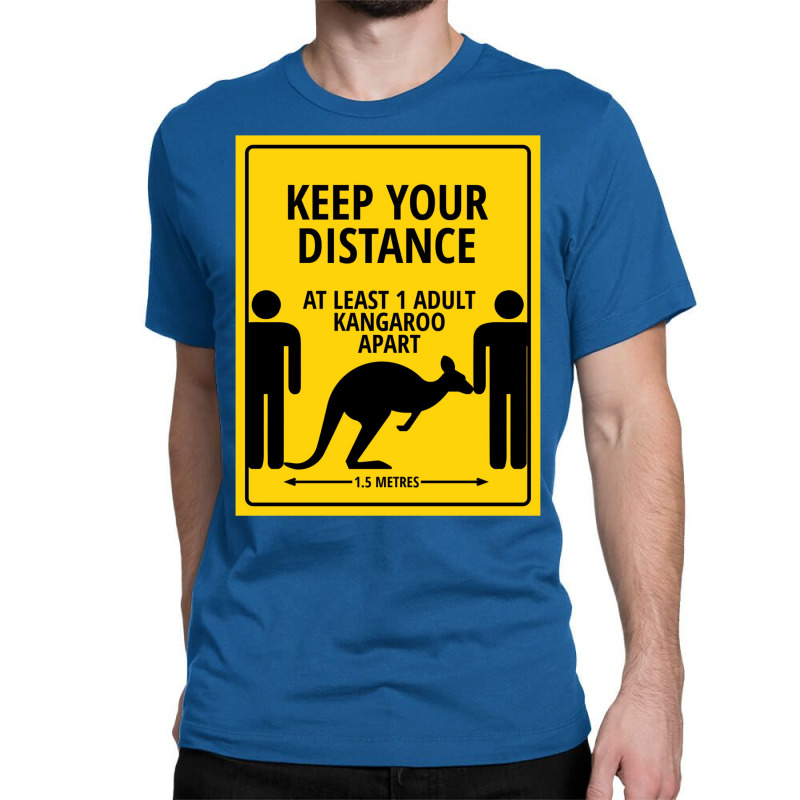 Please Keep At Least 1 Kangaroo Apart Classic T-shirt by hermesginderq | Artistshot