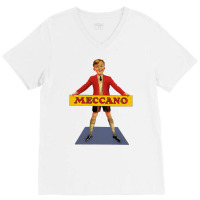 Meccano Boy V-neck Tee | Artistshot