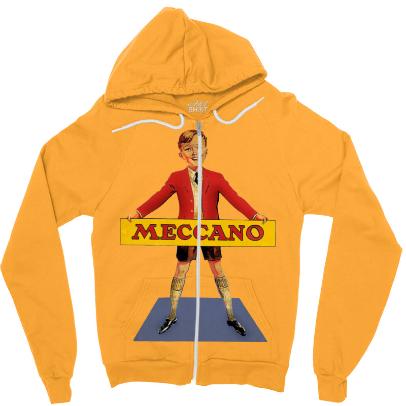 Meccano Boy Zipper Hoodie by peickkerberk | Artistshot