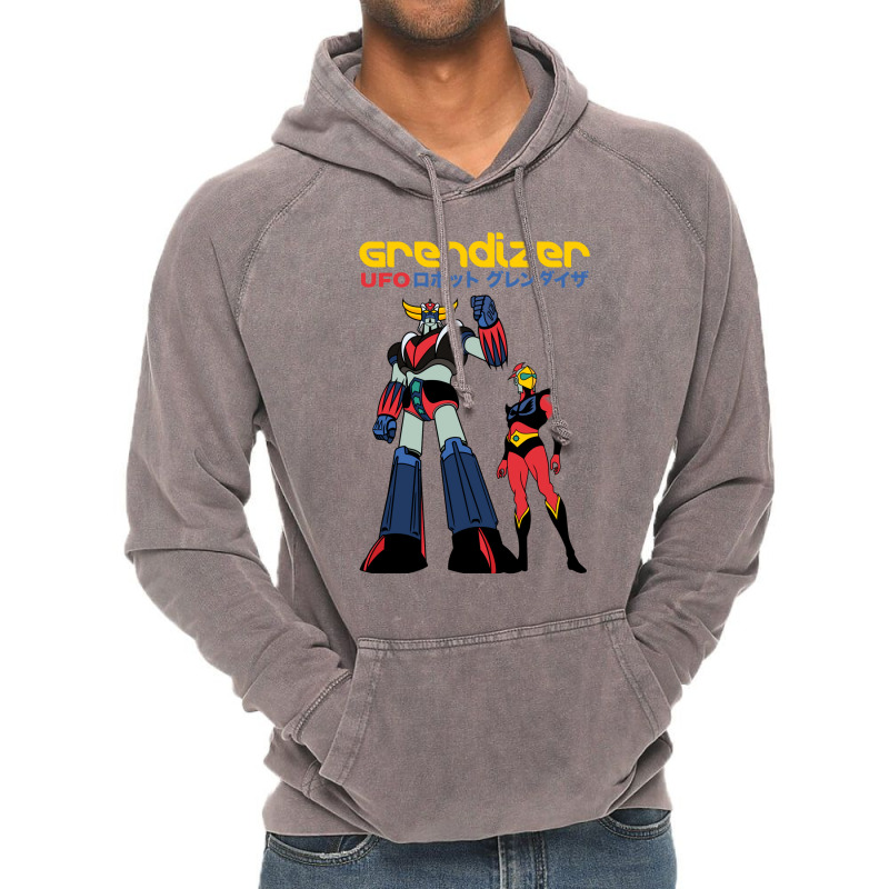 Grendizer   Ufo Robot Vintage Hoodie | Artistshot