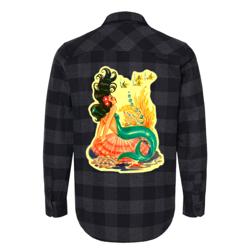 Mermaid Flannel Shirt by peickkerberk | Artistshot