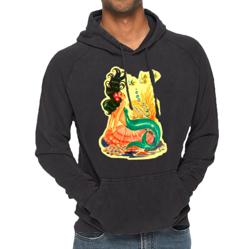 Mermaid Vintage Hoodie by peickkerberk | Artistshot