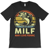 Mens Man I Love Fishing-shirt Fly Fish Fisherman B T-shirt | Artistshot