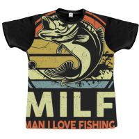 Mens Man I Love Fishing-shirt Fly Fish Fisherman B Graphic T-shirt | Artistshot