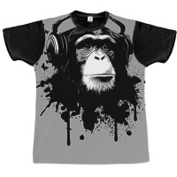 Monkey Business   Black Graphic T-shirt | Artistshot