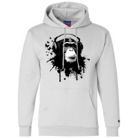 Monkey Business   Black Champion Hoodie | Artistshot