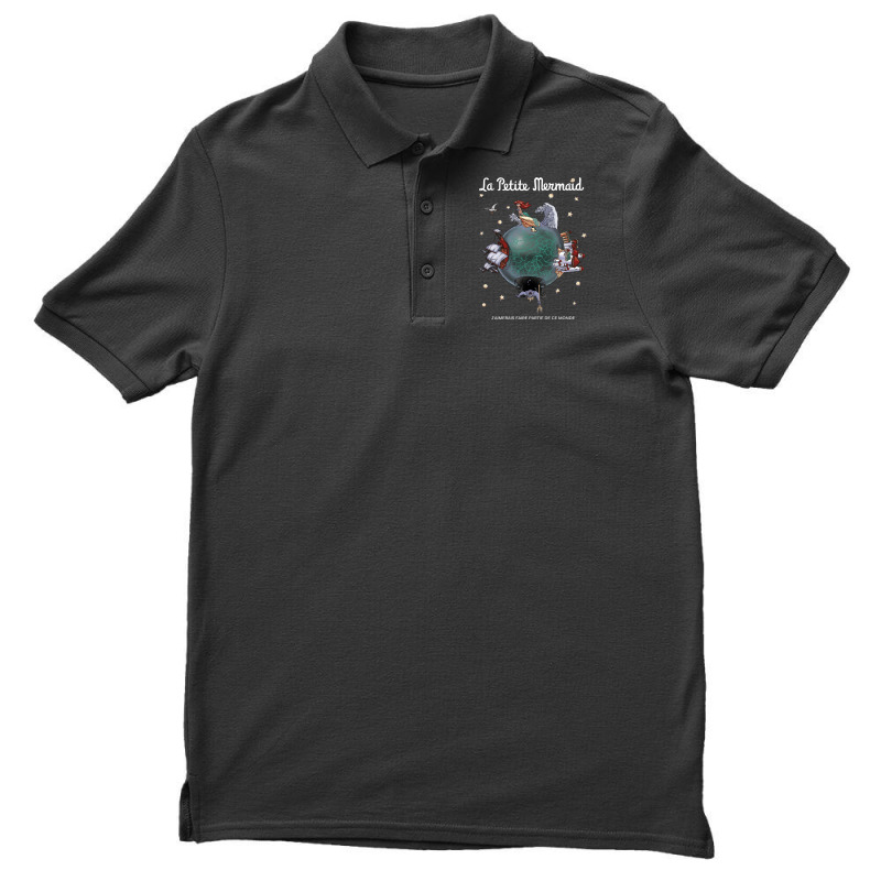 La Petite Mermaid (version2) Men's Polo Shirt by resimapitt5 | Artistshot