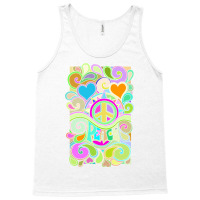 Psychedelic Hippy Retro Peace Art 1 Tank Top | Artistshot