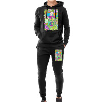 Psychedelic Hippy Retro Peace Art 1 Hoodie & Jogger Set | Artistshot