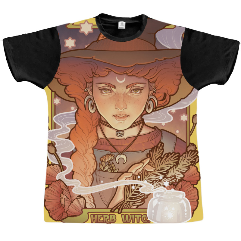 Herb Witch Graphic T-shirt | Artistshot