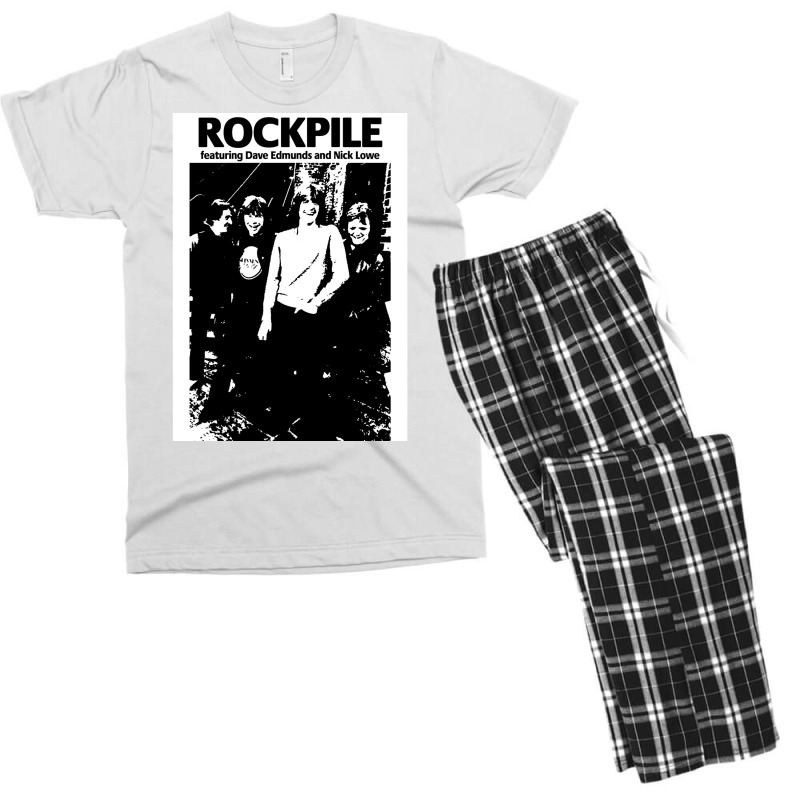 Rockpile Nick Lowe Dave Edmunds Pubrock Pub Rock S Men's T-shirt Pajama Set by hermesginderq | Artistshot