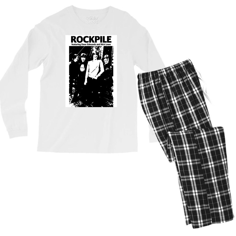 Rockpile Nick Lowe Dave Edmunds Pubrock Pub Rock S Men's Long Sleeve Pajama Set by hermesginderq | Artistshot