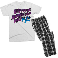 Oh  You're Approaching Me Men's T-shirt Pajama Set | Artistshot