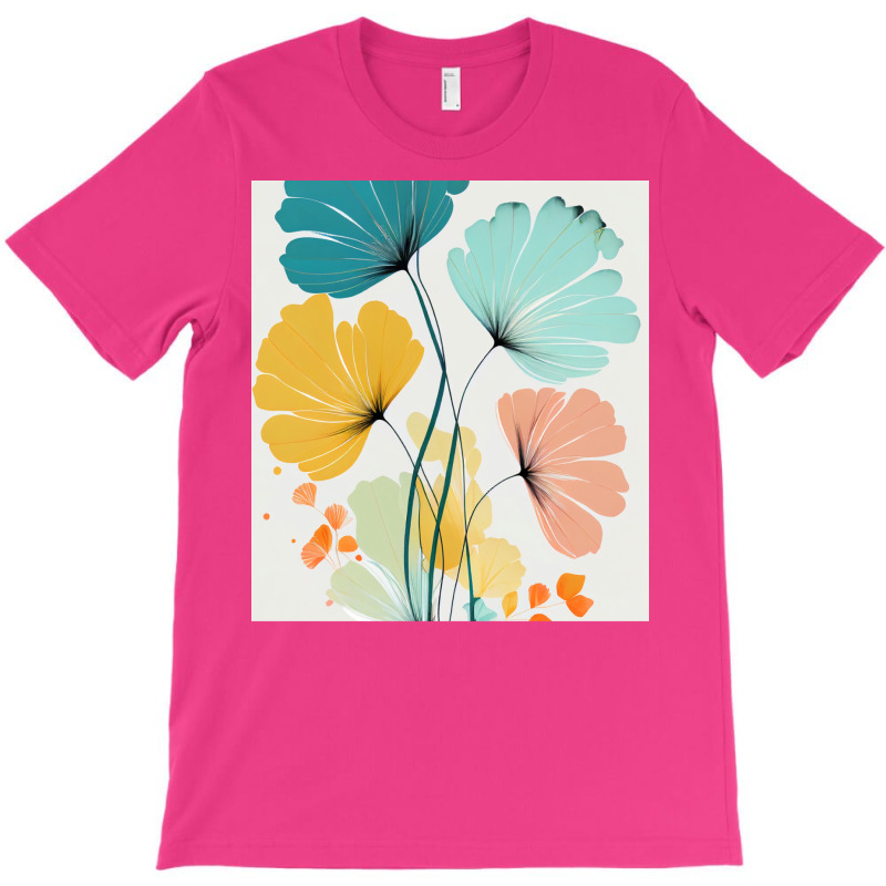 Ryleigh   Watercolor Flowers Abstract Painting Pat T-Shirt by hermesginderq | Artistshot