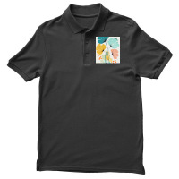 Ryleigh   Watercolor Flowers Abstract Painting Pat Men's Polo Shirt | Artistshot