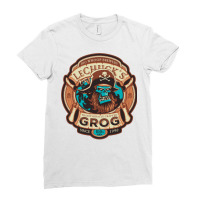 Lechuck's Grog   Craft Beer   Monkey Island   Vint Ladies Fitted T-shirt | Artistshot