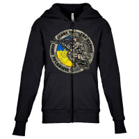 Sign Of The Army Youth Zipper Hoodie | Artistshot