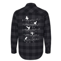 Bird Lover Musician Instrumentalist Ornithology T Flannel Shirt | Artistshot