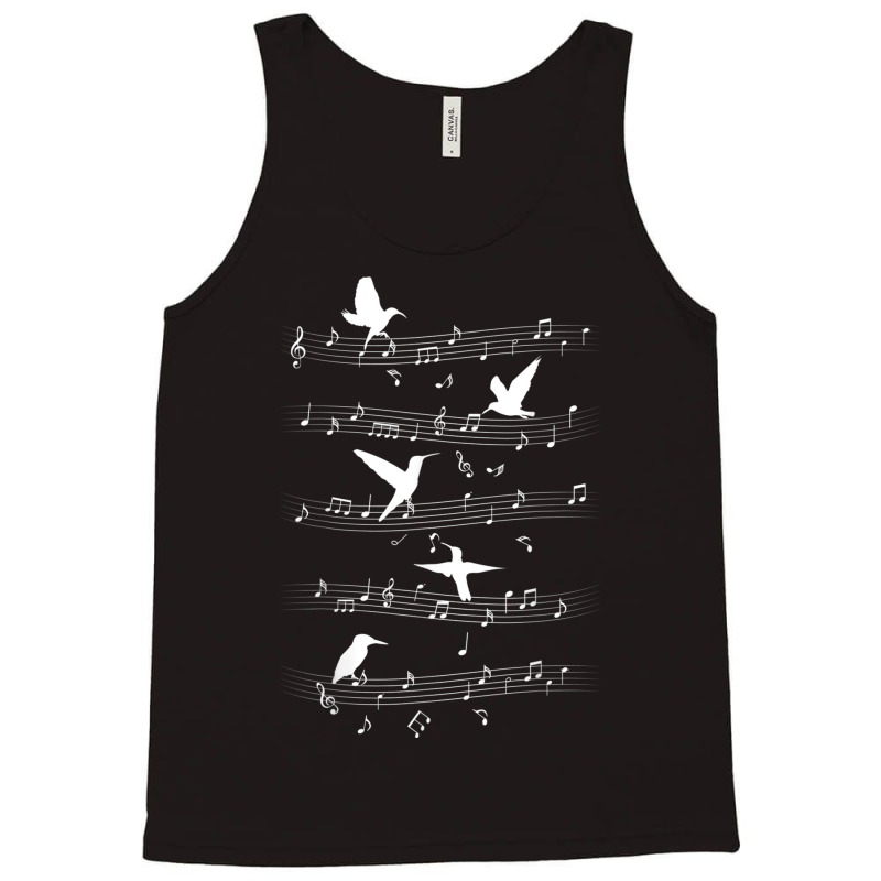 Bird Lover Musician Instrumentalist Ornithology T Tank Top by ravand | Artistshot