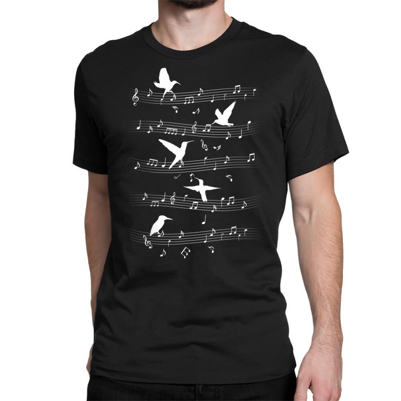 Bird Lover Musician Instrumentalist Ornithology T Classic T-shirt by ravand | Artistshot