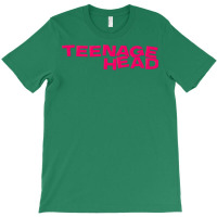 Teenage Head Print (pink) Plain T-shirt | Artistshot