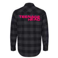 Teenage Head Print (pink) Plain Flannel Shirt | Artistshot