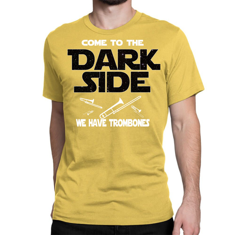 Trombone Dark Side T Shirt   Special Edition Classic T-shirt by hermesginderq | Artistshot