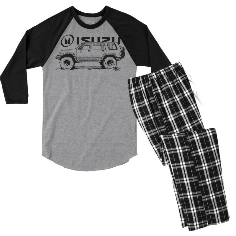 Trooper Tee Men's 3/4 Sleeve Pajama Set by hermesginderq | Artistshot