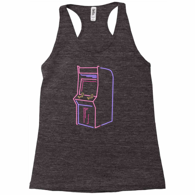 Arcade Video Gamer Game Machine Vintage 80s 90s Re Racerback Tank by fiddolamuf | Artistshot