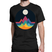 Whimsical Mountains Classic T-shirt | Artistshot