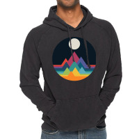 Whimsical Mountains Vintage Hoodie | Artistshot