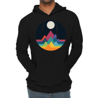 Whimsical Mountains Lightweight Hoodie | Artistshot