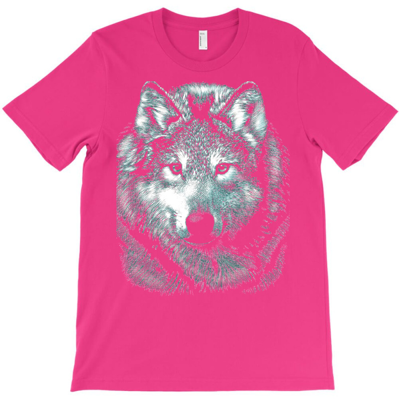 Wolf Face 1 T-Shirt by peickkerberk | Artistshot