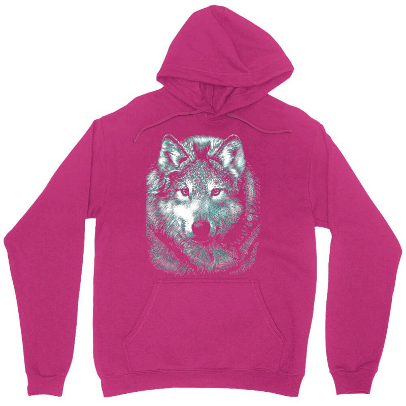 Wolf Face 1 Unisex Hoodie by peickkerberk | Artistshot