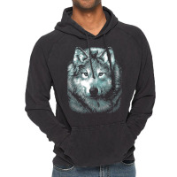 Wolf Face 1 Vintage Hoodie | Artistshot