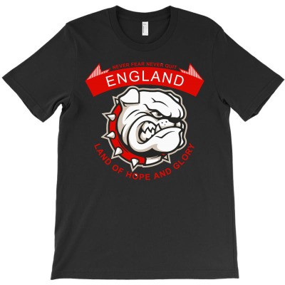 England   Land Of Hope And Glory Fitted Scoop T Shirt T-shirt Designed By Herman Suherman