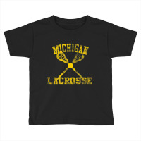 Michigan Lacrosse T Shirt Toddler T-shirt | Artistshot