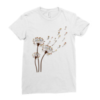 Jack Russell Terrier Dandelion Dog Lovers T Shirt Ladies Fitted T-shirt | Artistshot