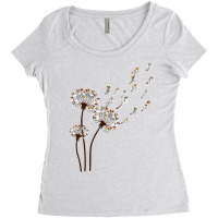 Jack Russell Terrier Dandelion Dog Lovers T Shirt Women's Triblend Scoop T-shirt | Artistshot