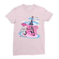 Valentine In Paris Ladies Fitted T-shirt | Artistshot