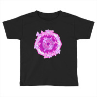 Hot Trend Butterflies And Kaleidoscope In Pink Toddler T-shirt | Artistshot