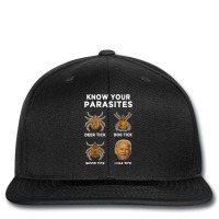 Know Your Parasites Funny Anti Joe Biden (on Back) Printed Hat | Artistshot