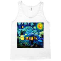 Caravan Camping Rv Trailer Van Starry Night Van Go Tank Top | Artistshot