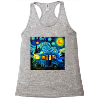 Caravan Camping Rv Trailer Van Starry Night Van Go Racerback Tank | Artistshot