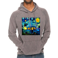 Caravan Camping Rv Trailer Van Starry Night Van Go Vintage Hoodie | Artistshot