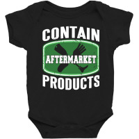 Contain Aftermarket Product Funny Prosthesis Prese Baby Bodysuit | Artistshot